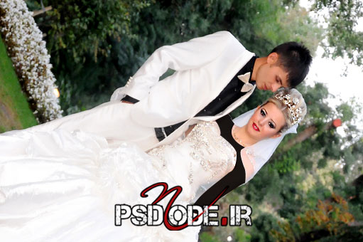عکس-عروس-و-داماد-عاشقانه  www.psdmode.ir